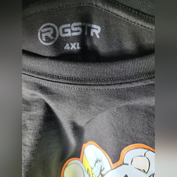 Mens Vintage Graphic T Shirt Sz 4XL - Picture 6 of 7